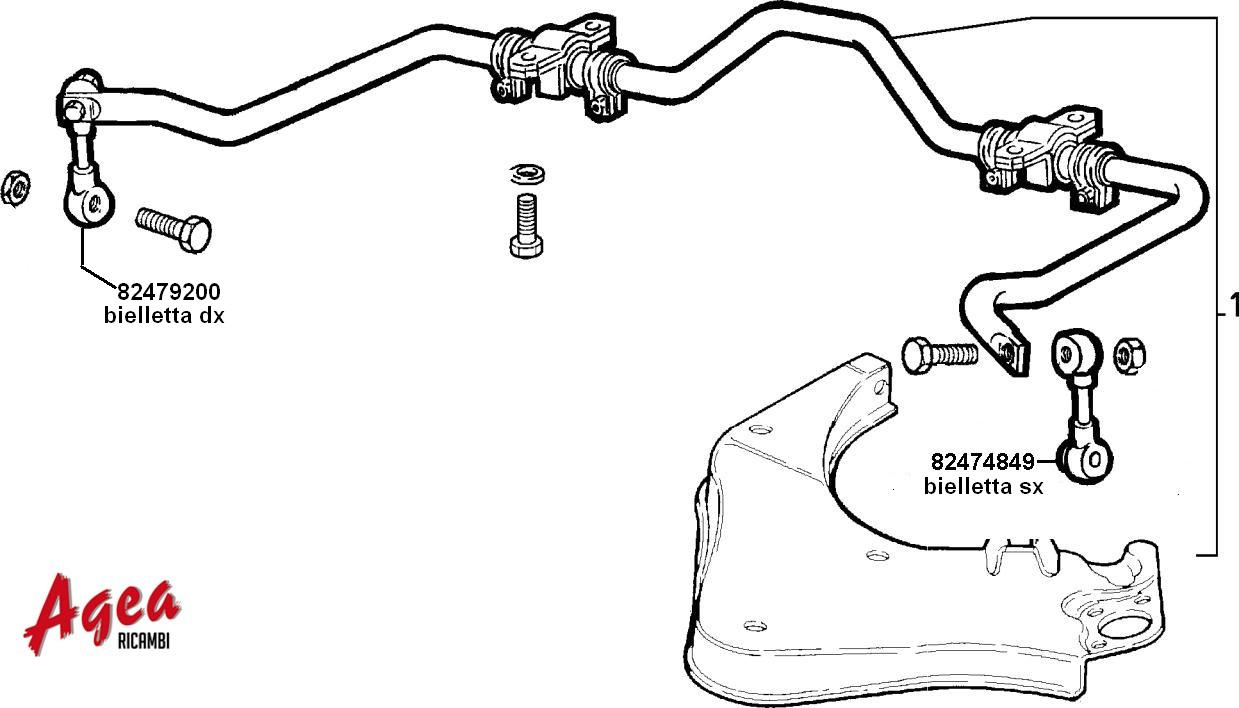 FEBEST 0223-V10FR - Bielletta Barra Stabilizzatrice Anteriore Destra Per HONDA Civic VIII E NISSAN Almera Tino
